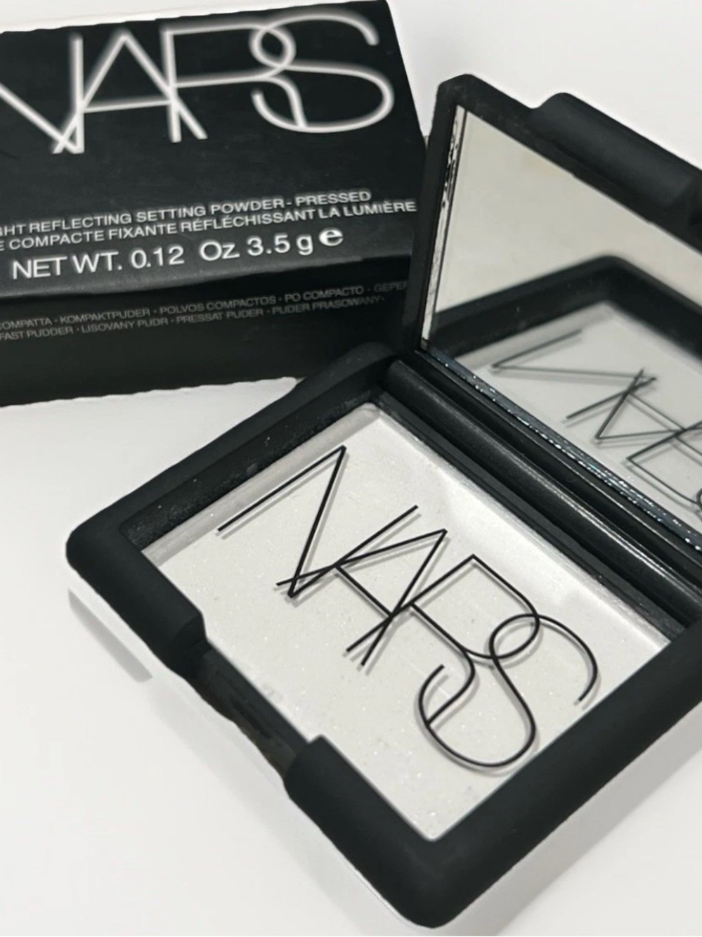 NARS Light Reflecting Pressed Setting Powder #Aurora 0.35oz/10g NIB